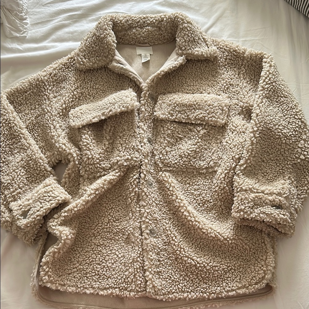 H&M Cozy Sherpa Jacket